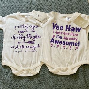 Brand new onesies